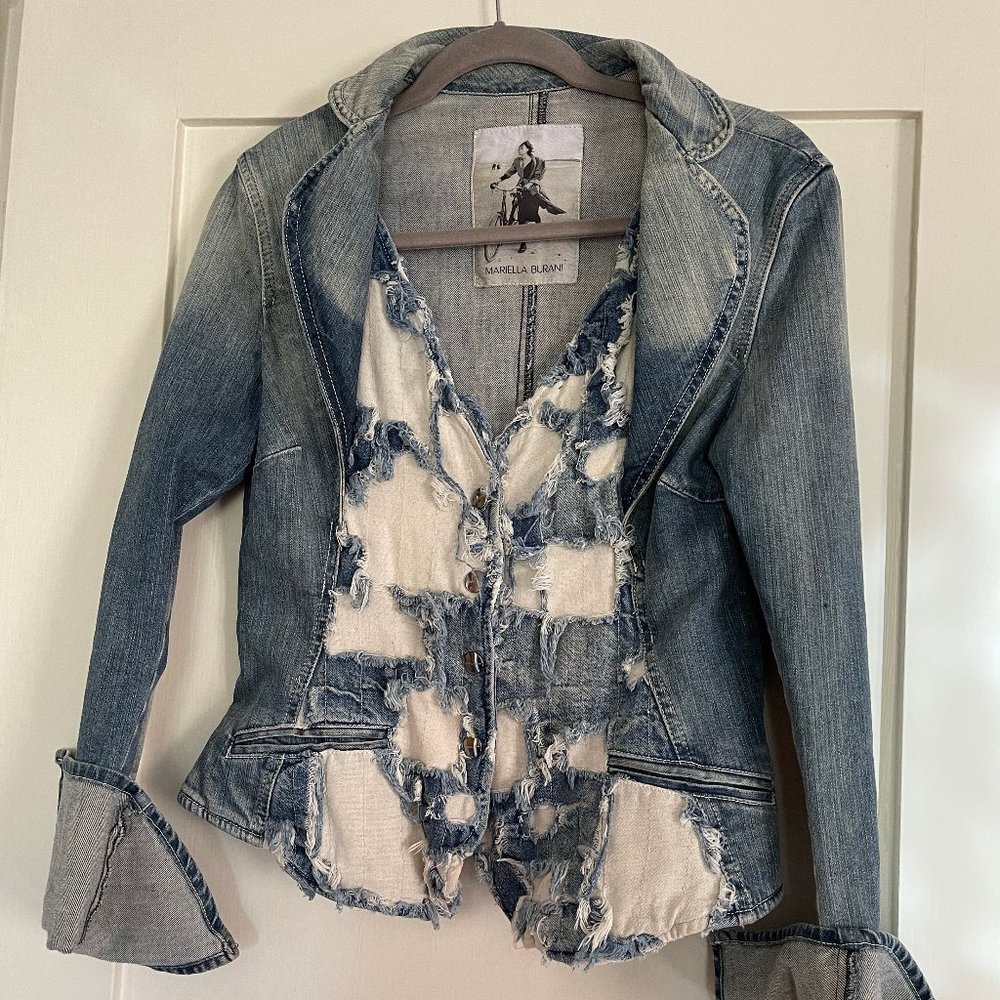 Mariella Burani Jean Jacket